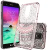 Geschilderde acryl telefooncase voor Samsung Galaxy J7Prime 2017 J3 2017 LG Stylo 4 Stylo 3 TPU PC Clear Rug Cover Oppbag