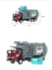 KDW Diecast Alloy Sanation Vehicle Model Toy Garbage Truck 124 Escala Ornamento de Natal Garoto de Aniversário Garote Coleção69841882