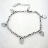 925 Sterling Silver Bohemia Round Brand Sequin Bracelet Endome Corean Person