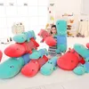 Dorimytrader Cuddly Soft Lying Animal Hippo Plush Kudde Stor fylld tecknad Hippos Toy Doll Baby Present Lover Present 180cm 150cm6490122