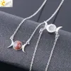 Csja vrouwen wicca drievoudige maan godin edelstenen stenen hanger ketting meisje genezing kristal natuurlijke edelsteen sleutelsteen sleutelbanden groothandel4967507