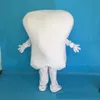 2018 Remise usine vente dent mascotte costume costumes de soirée fantaisie soins dentaires caractère mascotte robe parc d'attractions