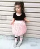 2018 Ins Tutu Skirt for Girls Faux Fur Skirt for Wedding Party Kids Princess Skirt Tulle Fluffy Little Bady Bady Pettiskirt W4073649