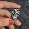 Miss Zoe Creativity Magical Book Coffee Wings Ghost Devil Enamel Pins Badge Denim Jacket Jewelry Gifts Brooches for Women Men