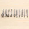 10pcs HSS Router Bits for Dremel Bits Rotary Milling Cutter 1/8 inch Shank Engraving Set Woodworking Tool
