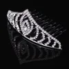Girls Crowns With Rhinestones Wedding Jewelry Bridal Headpieces Birthday Party Performance Pageant Crystal Tiaras Wedding Accessories #BW-T073