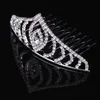 Meisjes kronen met steentjes bruiloft sieraden bruidshoofpieces verjaardagsfeestje prestaties Pageant crystal tiaras bruiloft accessoires # BW-T073