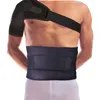 4 riktning Justerbar sport Singel Shoulder Brace Support Band Pad Sportskydd Skulder Mumian G02 Drop Shipping