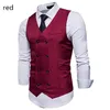 Setwell Royal Blue Mens Formal Slim Fit Premium Business Dress Suit Button Down Vests Custom Double Breasted England Style Groom V5680451