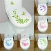 Декоративная бабочка цветок виноградной лозы ванной виниловой стены наклейки на стену дома украшения на стене наклейки для туалетной наклейки