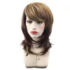 Synthetic Hair Wigs for Women Natural Style Fashion Ladies Wig Long Wavy Daily Party Cosplay Wig with Bangs Ombre Hair African American Wigs