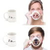 2018 Taza De Cerámica Lindo Creativo Divertido Cerdo Nariz Tazas de Café Perro Cerdo Nariz Tazas Copas de Té Titular de Drinkware