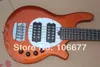 Hot Selling Active Pickup Musicman Bongo Orange 5 String Electric Bass Guitar Music Man Bass Free Shipping