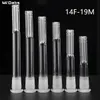 Raucherzubehör 6-armiger Glas-Downstem-Diffusor mit 14-mm-Innen- und 19-mm-Stecker-Glas-Downstiel für Glasbongs und Wasserpfeifen