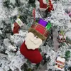 Noel Çorap El Yapımı El Sanatları Çocuk Şeker Hediye Santa Çanta Baba Kardan Adam Geyik Çorap Çorap Noel Ağacı Dekorasyon oyuncak hediye # 54 55 56