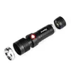 2018 Självförsvar Zoomable Skywolfeye L207 1000LM L2 T6 LED -flashlamp Waterproof 4 Mode Flash Light Torch Lamp för utomhus campin2907304