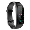 Y9 Smart Watch Blodtryck Hjärtfrekvens Monitor Fitness Tracker Smart Armbandsur Vattentät Smart Armband för iPhone Android Telefonklocka