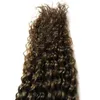 Jag Tips Remy Human Hair Extensions 100g Kinky Curly 1g / Strands Remy Hair Pre Bonded Keratin Hair Extension på Keratin Capsule