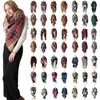 Szalik Pashmina Plashmina 140 * 140 cm Oversized Tartan Scarf 28 Style Wrap Szal Kwadratowy Chusta Tassel Ciepła Joga Koc OOA5494