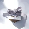 100 pezzi di nuove scatole di caramelle stile marmorizzato creativo bomboniere forniture per feste baby shower grazie confezione regalo