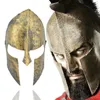 Vintage Spartan Warrior Mask Knight Hero Mascherata veneziana Maschere a pieno facciale per la decorazione di Halloween Forniture Vendita calda 2 77jd BB