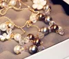 Luxury Korean Designer multilayer Necklace & Pendant Pearl Chain Necklace for Women Sweater Blouse Costume Jewelry