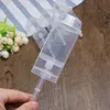 100PCS Hot novo Venda plástico comestível Push Up Containers impulso bolo recipiente bolo para decorações do partido