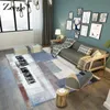 Zeegle 현대식 바닥 매트 카펫 거실 어린이 침실 러그 커피 테이블 매트 키즈 Bedrooom 영역 깔개 자카드 장식 카펫
