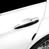 Autocollants Autocollant de poignée de porte en Fiber de carbone, accessoires de garniture de bande de couverture de décoration pour BMW série 1 2 3 4 X1 F20 F30 F31 F34 E84 style de voiture