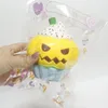 Hallowmas Squishy New PU Simulation citrouille crème glacée Squishy Slow Rising Halloween Squeeze jouets décompression enfants jouet bande dessinée nouveauté jouets