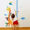 Child Height Picture Wall Sticker Home Decoration Giraffe Height Ruler Decoration Room Decal Wall Art Sticker Wallpaper Free shipping
