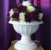 New Arrival Fashion White Roman Column Centerpiece Road Lead wiodące z zestawami wazon i bukiet na imprezę