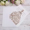 2019 Ny Gold Glitter Laser Cut Crown Princess Invitationskort för födelsedag Sweet 15 Quinceanera Sweet 16th Invite2770339