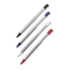 4pcs/set Retractable Metal Stylus touch pen 4in1 set with blister retail packaging for 3DS High Quality FAST SHIP