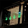 Weihnachten Glow Schneemann Wandaufkleber Wohnzimmer Leuchtende Aufkleber Fenster Dekoration Zubehör Für Kinderzimmer