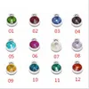 whole 10pcs lot BFF Collage Charm Pendant Necklace personalise necklace Birthstone Charm Necklace friend jewelry gift276s