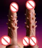 Dildo super realistico in silicone Dildo con tocco di pelle reale con spine che pungono Alta qualità per le donne Giocattoli per la masturbazione Prodotti del sesso