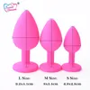 Sweet Dream 3 teile/satz Silikon Plug Weiche Anal Perlen Zufällige Farbe Kristall Schmuck Erwachsene Sex Spielzeug Butt Plug Sex Produkte BLM-305 Y18110106