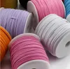 30colors 1/8 Skinny Elastic 3mm Width 50yards/roll DIY Baby Headbands Hair Accessories Headwear for women YOU PICK 3 COLORS