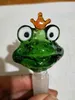 nouveau bol Green Octopus, Pipes en verre en gros, Bouteilles d'eau en verre, Accessoires pour fumeurs, Livraison gratuite
