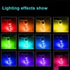 T10 W5W Led Luci di ingombro per auto colorate 5050 6 SMD RGB 194 168 Lampadina Fonte di illuminazione interna remota Car Styling 12V