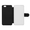 Sublimation Plånbok Flip Skal till iPhone X 8 8 Plus 7 7Plus 6 6Plus sublimering plånbokskåpa för iPhone 6 fall