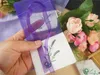 Lila Baumwolle Organza Lavendel Beutel Tasche DIY Getrocknete Blumen Süße Bursa Kleiderschrank Mouldproof Geschenktüte wen5035