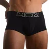 Hom Brand Sexiga män underkläder Boxer Shorts Mens Trunks Breattable Nylon Ice Silk Male Trosies Underpants Cuecas Gay