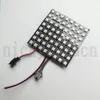 5V WS2812B 5050 RGB LED 64 pixel flexibele paneelmodule Licht Individuele adresseerbare programmeerbare matrix 8cm x 8cm voor digitale display-scherm Magic Full Color