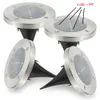 4LED Solar Lights Outdoor Ground Lights, Water-resistent Path Garden Landscape Lighting for Ward Rightway Gazon Pathway