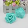 100 Stück 7 cm künstliche Blumen, hochwertige Schaumstoff-Rosen, handgefertigte Blumen, Hochzeitsdekoration, DIY-Zwischenablage, Puff249z