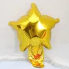 50 stuks stervorm folie heliumballon jubileum decor 5 inch rood blauw groen paars goud zilver kleur9743861