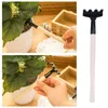 3 Piece Suit Small Harrow Spade Shovel Portable Mini Garden Tools for Planting Children Hand Tools
