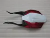 Vente chaude carénages de moto pour SUZUKI 2008 2009 2010 GSX-R600 GSX-R750 08 09 10 GSXR 600 GSXR750 K8 kit de carénages rouge blanc CF78